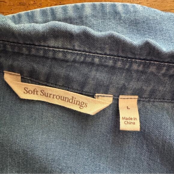 Soft Surroundings Sonnet Tencel Shirt - Picture 6 of 6